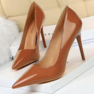 Women's Shoes - Heels Womens Patent Leather High Heel Shoes Wedding Stilettos