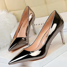 Women's Shoes - Heels Womens Patent Leather High Heel Shoes Wedding Stilettos