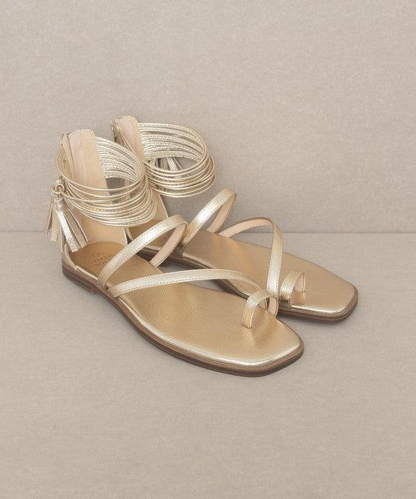 Women's Shoes - Sandals Womens Shoes Abril - Strappy Ankle Wrap Sandals