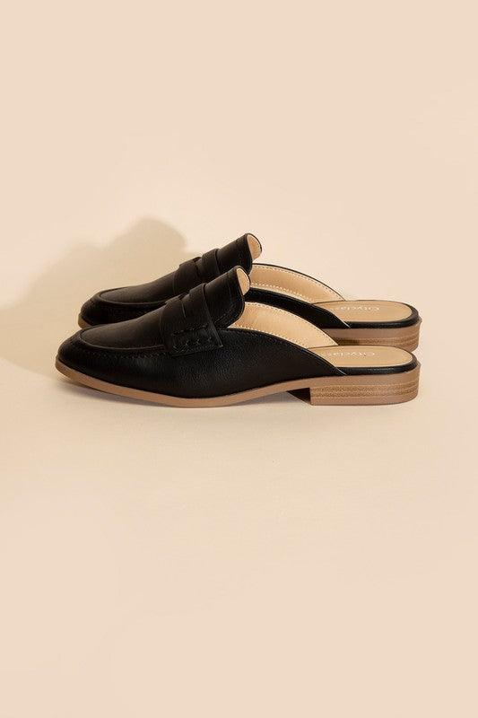 Women's Shoes - Flats Womens Shoes At Vacationgrabs Style No. Perks-S Flat Mules