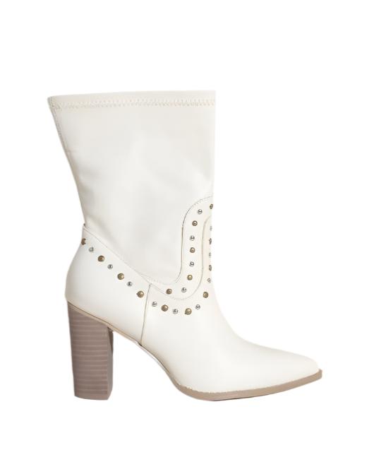 Women's Shoes - Boots Womens Shoes At Vacationgrabs Style Paris - Studded Boots