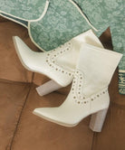 Women's Shoes - Boots Womens Shoes At Vacationgrabs Style Paris - Studded Boots