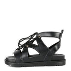 Rag Company women's shoes, black flats with stylish cutouts for casual wear