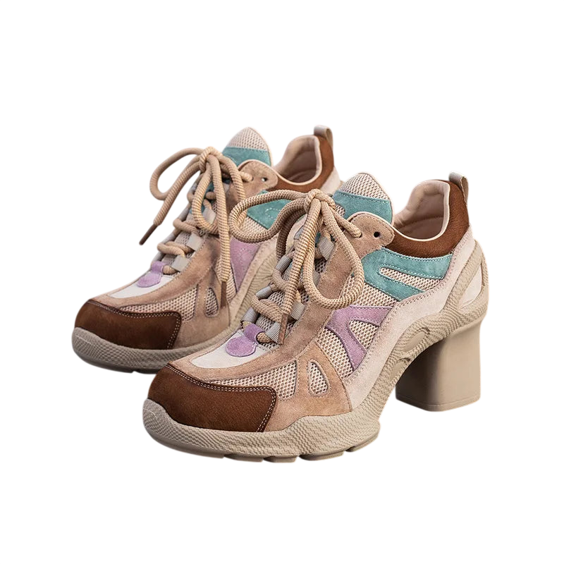 Comfortable Women's Shoes with Stylish Block Heels