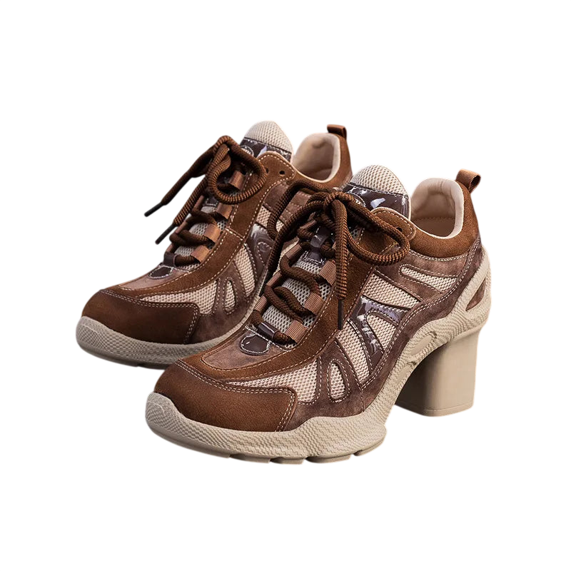 Comfortable Women's Shoes with Stylish Block Heels