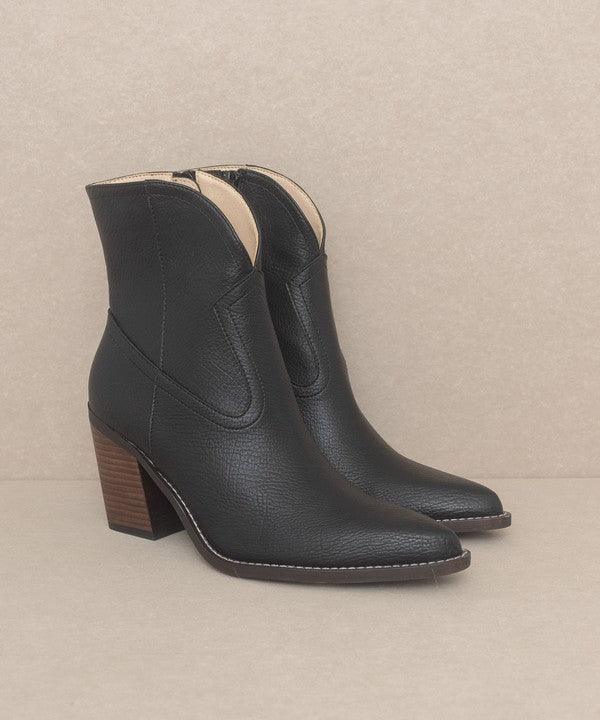 Women's Shoes - Boots Womens Shoes - Harmony Two Panel Western Booties