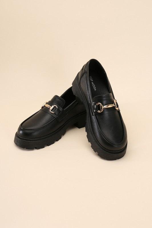 Women's Shoes - Flats Womens Shoes - Kingsley Horse-Bit Loafers