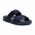 Rag Company women's shoes, navy slide flats for casual summer wear