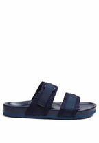 Rag Company women's shoes, navy blue slide sandals, casual summer wear