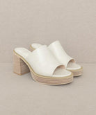 Women's Shoes - Heels Womens Shoes Style No. Camille - Platform Slide Heel