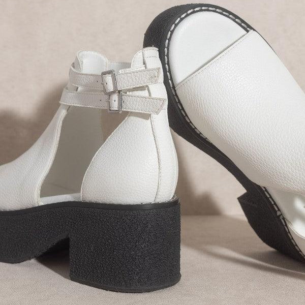 Women's Shoes - Sandals Womens Shoes Style No. Elizabeth - Platform Strapped Sandal