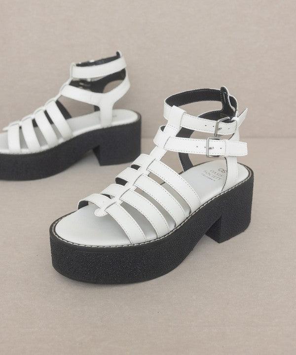 Women's Shoes - Sandals Womens Shoes Style No. Lindsey - Platform Gladiator Sandal