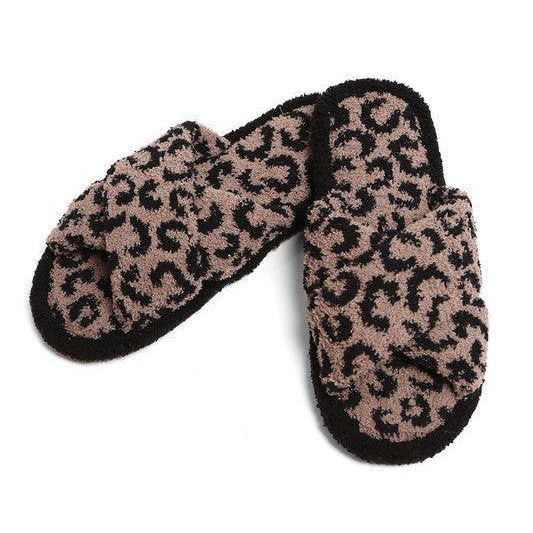Women's Shoes - Slippers Womens Shoes Style No. Luxury Soft Crossover Leopard Pattern...