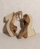 Women's Shoes - Heels Womens Shoes Style No. Mackenzie - Espadrille Wedge Sandal