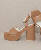 Women's Shoes - Heels Womens Shoes Style No. Norah Chunky Platform Heel