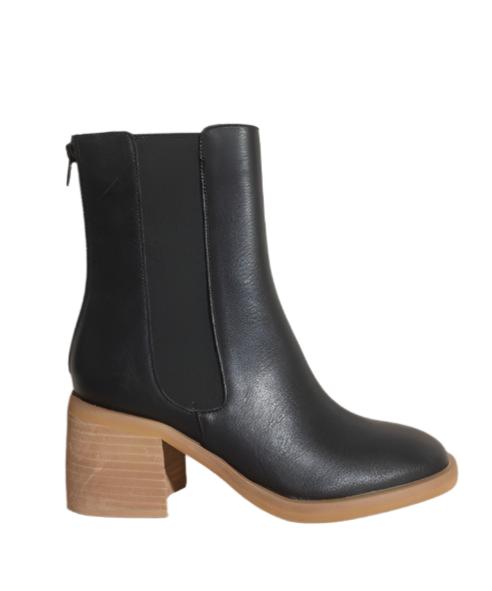 Women's Shoes - Boots Womens Shoes Style No. Olivia - Chelsea Heel Boots