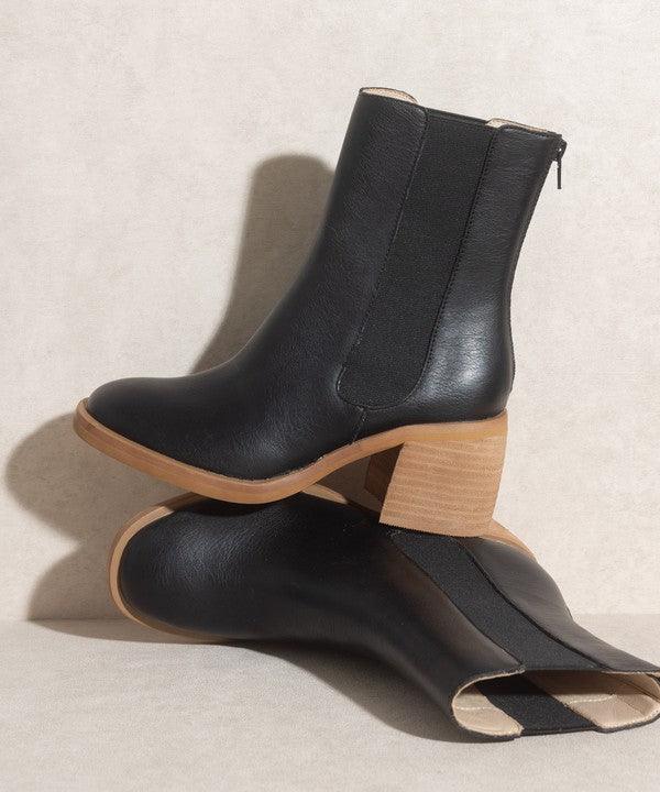 Women's Shoes - Boots Womens Shoes Style No. Olivia - Chelsea Heel Boots