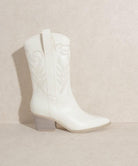 Women's Shoes - Boots Womens Shoes Style No. Sephira - Embroidered Short Boot