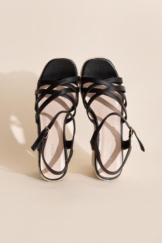 Women's Shoes - Heels Womens Shoes Style No. Webster-3 Wedge Sandal Platform Heels