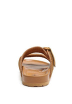 Women's shoes in tan, casual flats for everyday wear