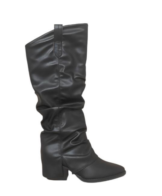 Women's Shoes - Boots Womens Shoes - Thea Fold Over Slit Jean Boots