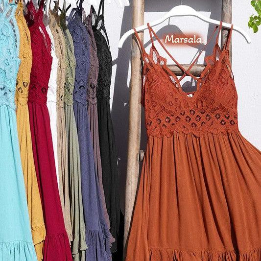 Women's Dresses Womens Sleeveless Monterey Dress
