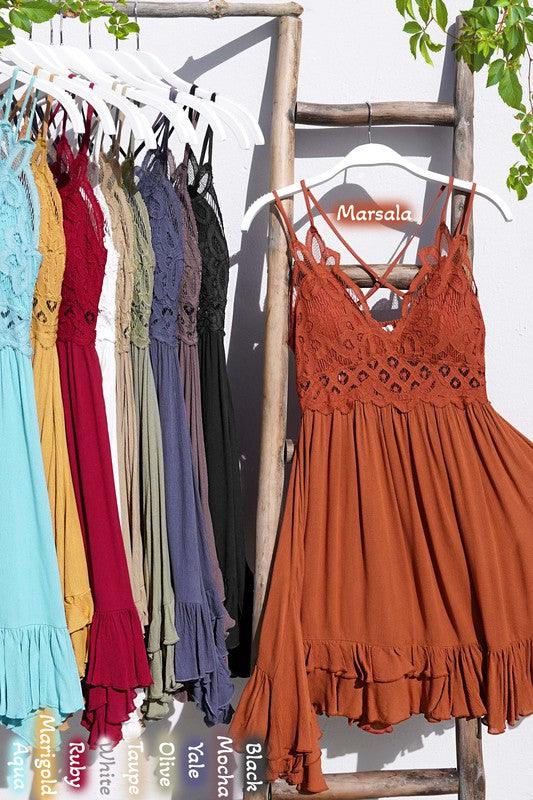 Women's Dresses Womens Sleeveless Monterey Dress