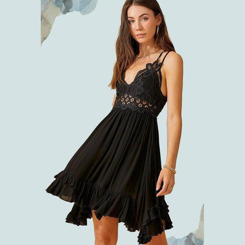 Womens Sleeveless Monterey Dress - VacationGrabs