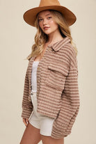 Women's Coats & Jackets Womens Soft Plaid Fleece Shackets