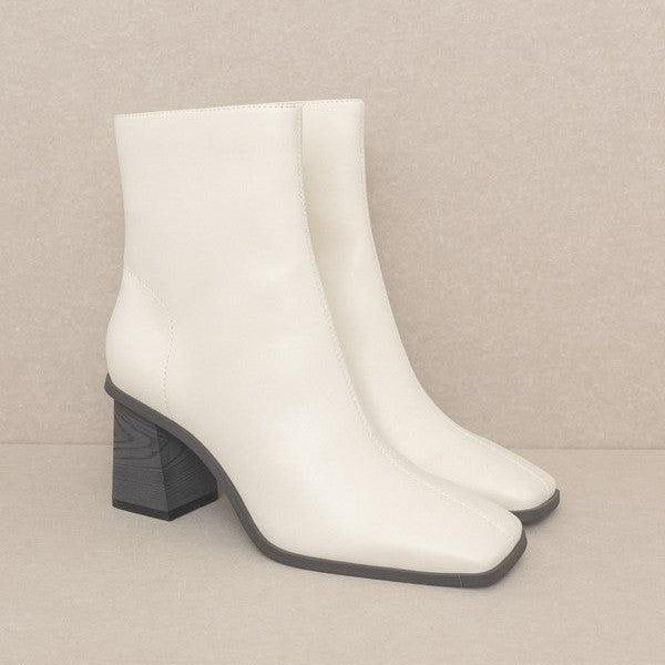 Women's Shoes - Boots Womens Square Toe Ankle Boots