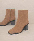 Women's Shoes - Boots Womens Square Toe Ankle Boots