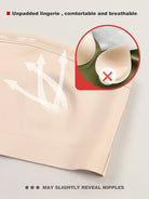 women's strapless seamless bra, comfortable unpadded material for everyday wear