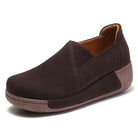 Women's Shoes - Flats Womens Suede Upper Slip On Vulcanized Shoes