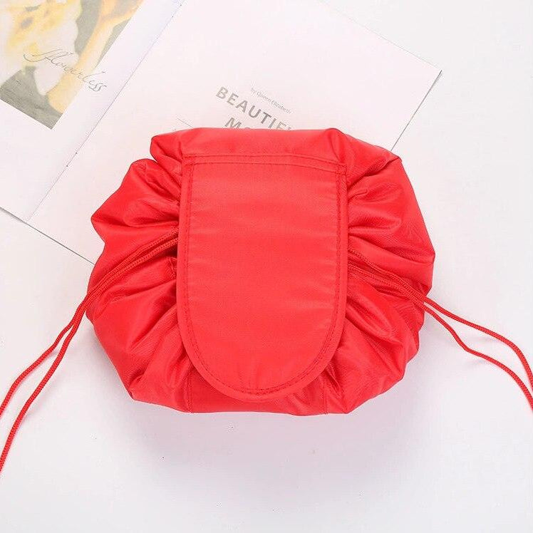 Travel Essentials - Toiletry Bags Womens Travel Magic Pouch Drawstring Cosmetic Bag Organizer