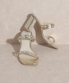 Women's Shoes - Heels Womens Victoria Pearl Strap Heels