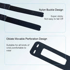 Wrist brace for carpal tunnel, black nylon, adjustable fit for comfort