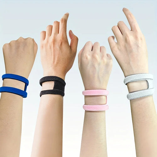 Colorful wrist braces for carpal tunnel, elastic material for support