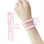 Pink wrist brace for carpal tunnel, soft material for support