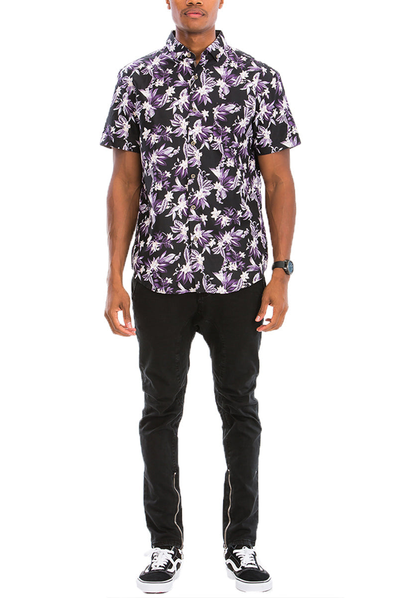 Hawaiian Print Shirt – Relaxed Vacation Fit