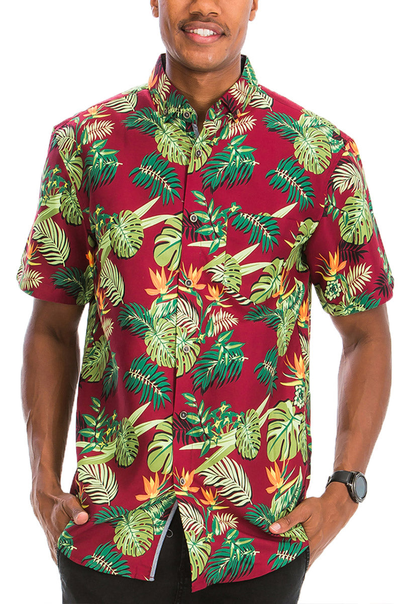 Hawaiian Print Shirt – Relaxed Vacation Fit