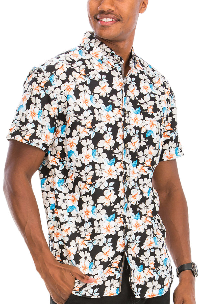 Hawaiian Print Shirt – Relaxed Vacation Fit