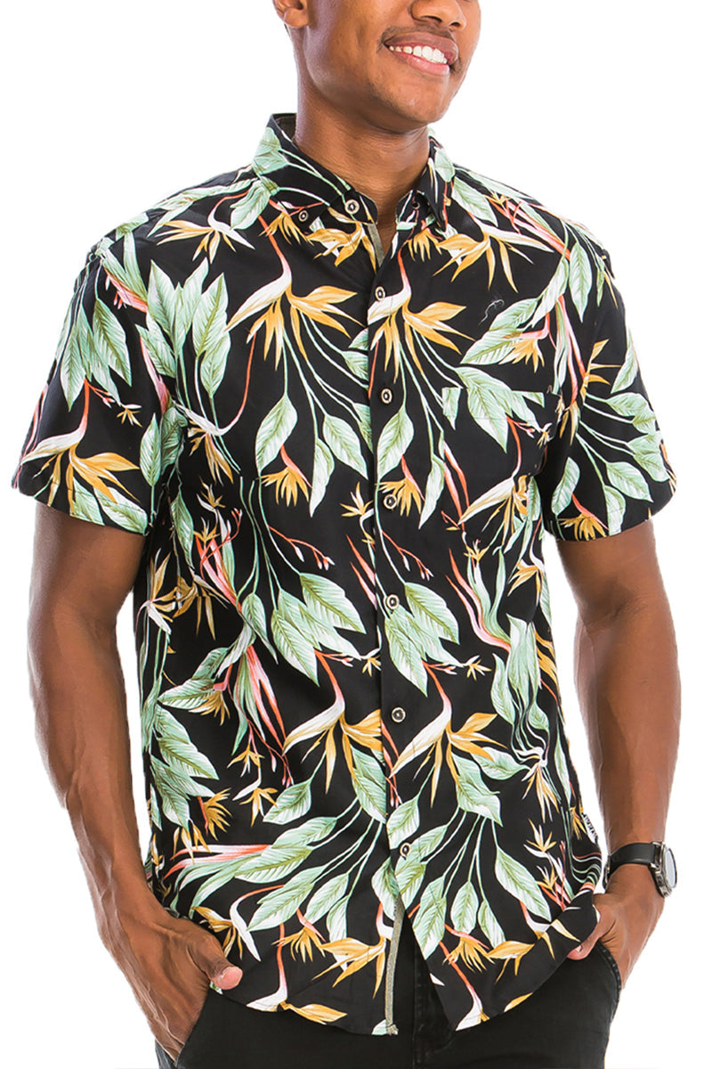 Hawaiian Print Shirt – Relaxed Vacation Fit