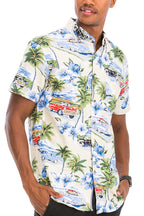 Hawaiian Print Shirt – Relaxed Vacation Fit
