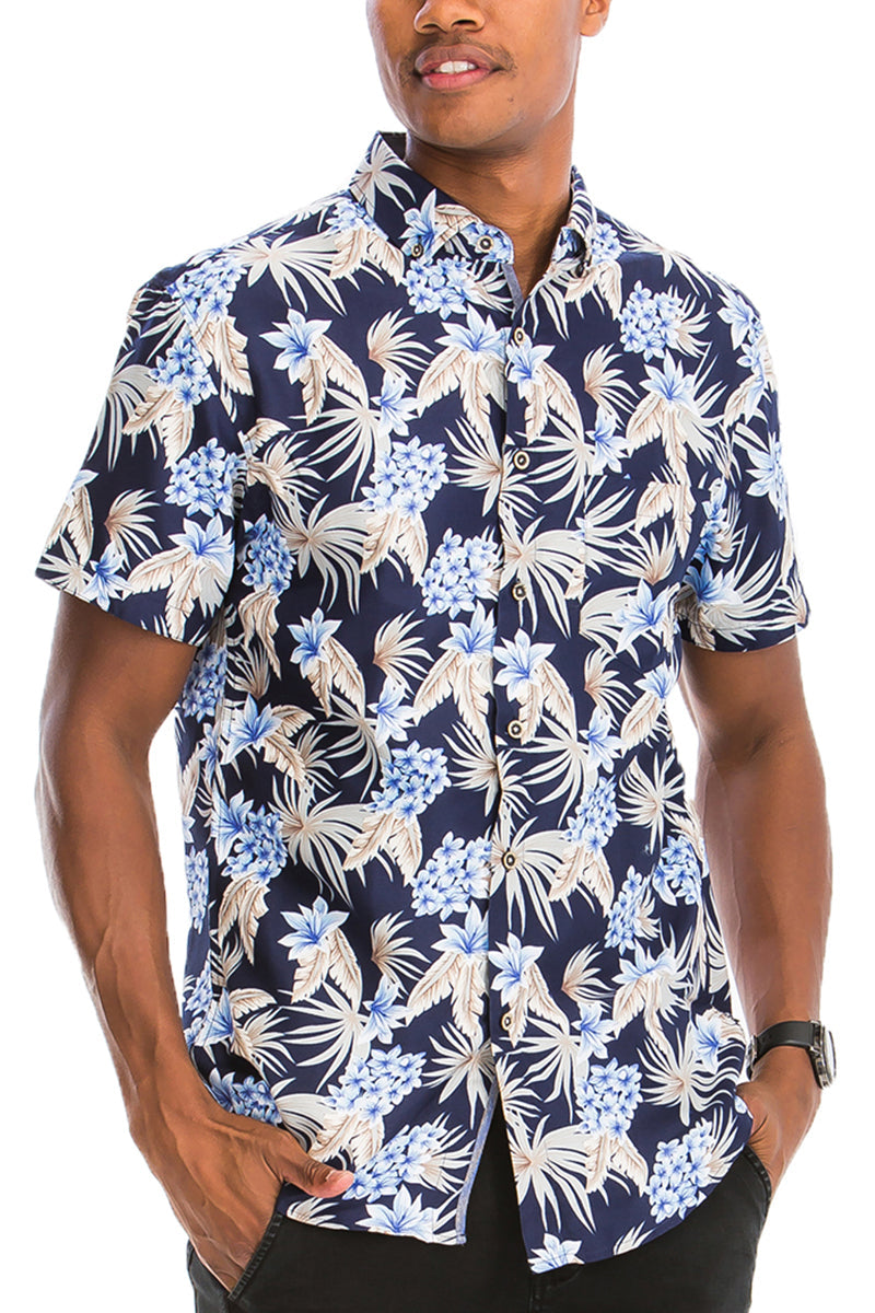 Hawaiian Print Shirt – Relaxed Vacation Fit