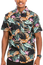 Hawaiian Print Shirt – Short Sleeve Vacation Shirt