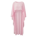 Women's pink sheer cover-up dress, perfect for y2k aesthetic beachwear