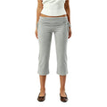 Women's gray drawstring pants for y2k fashion style