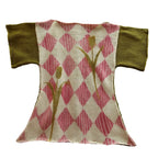 Women's pink and green patterned shirt, perfect for y2k fashion style