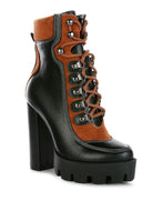 Women's Shoes - Boots Yeti High Heel Lace-Up Biker Boot