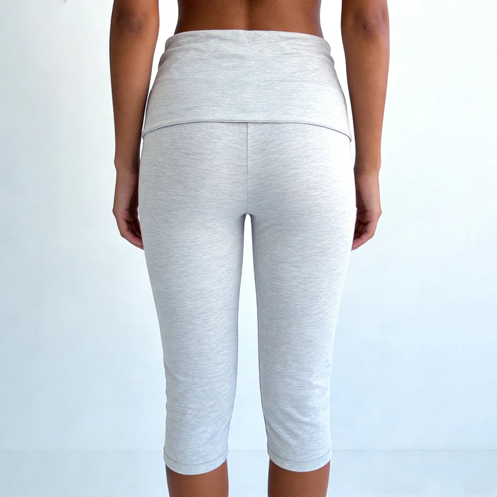 Women's gray yoga pants yoga, soft material for comfort and flexibility